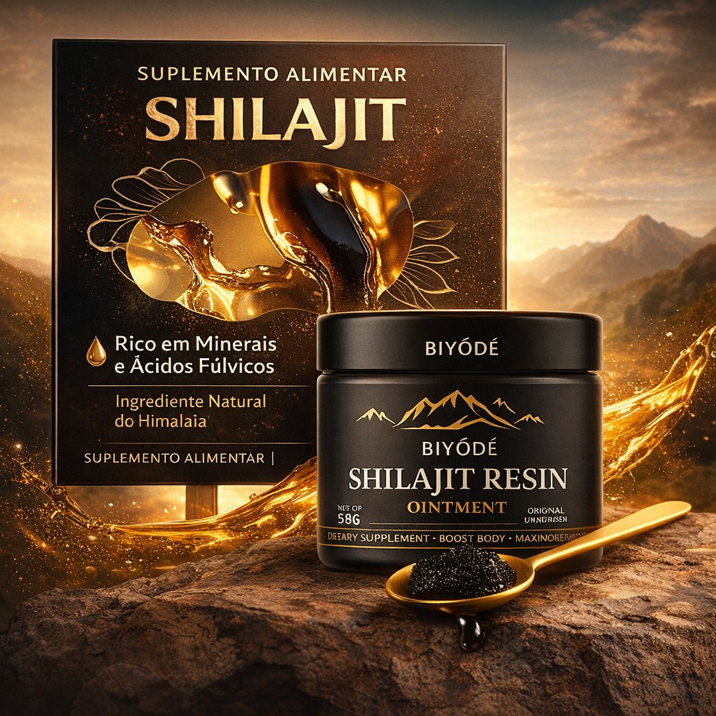 Shilajit 100% Puro 💎 Fuente de Energía Vital del Himalaya