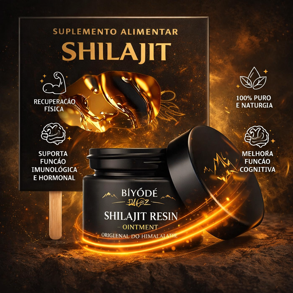 Shilajit 100% Puro 💎 Fuente de Energía Vital del Himalaya